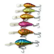 Fishing Lures Crank Bait - 6 Pack