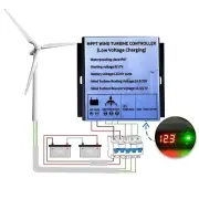 Wind Turbine Charge Controller Booster Waterproof Voltage Regulator Generator