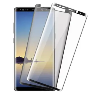 2入 三星 Note8 防窺 全膠 曲面鋼化膜手機9H保護貼 Note8保護貼