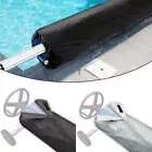 Convenient Solution with Swimming Pool Solar Blanket Reel Roller Cover 490x96cm