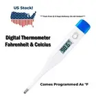 Medical Baby Adult Fever Digital LCD Thermometer - Kids Safe Mouth - Fahrenheit