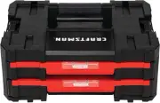 CRAFTSMAN VERSASTACK System 17in 2-Drawer Black Plastic Tool Box free shipping.
