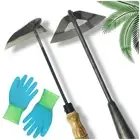 Pack of Gardening Tools Weeding Tool and Garden Hoe Weed Removal Tool with Bl...