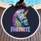 Letter Change Round Beach Pool Towel Fringe 150cm Throw Yoga Picnic Blanket Mat