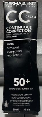 Dermablend Continuous Correction™ Tone-Evening CC Cream Foundation SPF 50+ Fu...