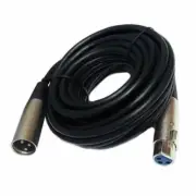 3Ft 6 10 15 25 50 100Ft XLR Shielded 3Pin Male to Female Microphone Audio Cable
