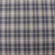 CLARENCE HOUSE 34971-3 BASKERVILLE GREY PLAID 100% WOOL FABRIC BY YARD 54"W