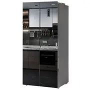 Linarie - Meribel 445L French Mirror Door Fridge/Freezer No Frost LSCD436MIR