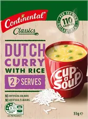 Continental Classics Dutch Curry with Rice Cup a Soup 55 G