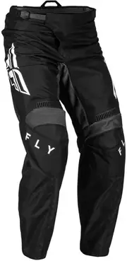 Fly Racing F-16 S23, textile pants , color: Black/White , size: 30