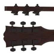 NEW Hipshot GUITAR TUNER UPGRADE KIT 3+3 GRIP-LOCK™ CLOSED BLACK 6K2EL0B