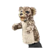 Folkmanis Leopard Cub Stage Hand Puppet 36cm Kids/Children Toy Brown 0m+