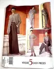 Vogue 5 Easy Pieces 1426 Sewing Pattern Misses 14-16-18
