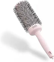 Olivia Garden Expert Blowout Speed – Pastel Pink - 55 - Ceramic Coated Round Brush with Extra Long Barrel for 25% Faster Blowouts