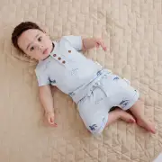 Baby Blue Whale Orca Harem Shorts Summer Boys