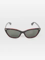 Black & Red Cat Eye Sunglasses