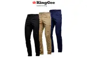 KingGee Mens KingGee Drycool Pant Stretch Ripstop Work Safety Breathable K13007