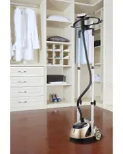 SALAV Professional Garment Steamer With Steam Plate And Foot Pedal Power Control