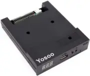 USB Floppy Drive Emulator Sfr1M44-U100K Updated Version -Black