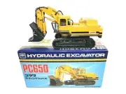 Komatsu PC650 Hydraulic Front Shovel - Shinsei 1:50 Scale Diecast Model #614 New