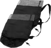 BESPORTBLE Yoga Mat Tote Bag 2 Pack Storage Organizer Mesh Exercise Bag Oxford Yoga Mat Holder Shoulder