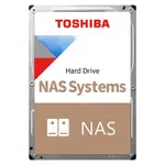 TOSHIBA【NAS碟】N300 3.5吋 16TB 7200 RPM/512MB (HDWG31GAZSTA)