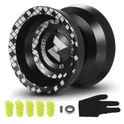 Professional Yo Yo Ball Aluminum Alloy Responsive Yoyo with Unresponsive Bearing