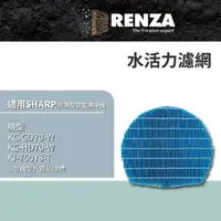 在飛比找momo購物網優惠-【RENZA】適用Sharp 夏普 KI-EX55 KI-E