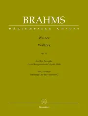 Waltzes op. 39 Easy version arranged by the composer