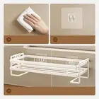 Modern Wall Mounted Rack for Stylish Organization of Sponges and Spices
