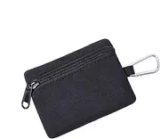 [Generic] Credit card holder for men, credit card holder for women, credit card holder for women, portable ladies card holder, credit card wallets, wallets, small zip bag, than, black, Siehe Beschreibung, See