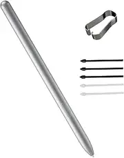 Tab S10 Ultra S Pen Replacement for Samsung Galaxy Tab S10 Ultra,Tab S10+ Stylus Pen Replacement for Galaxy Tab S10 Ultra S Pen+ Tips/Nibs(Silver)