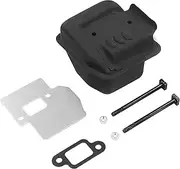 Wantin Exhaust Muffler Kit 1123 140 0606 for Stihl 021 023 025 MS210 MS230 MS250 Chainsaws 1123 140 0609 (Includes Muffler Gasket, Cooling Plate, Bolts, Nuts)