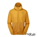 【英國 RAB】VITAL HOODY 輕量防風防潑水連帽外套 男款 撒哈拉黃 #QWS48