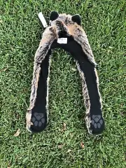 Spirithoods Faux Fur Red Wolf *New* Tribe Festival Furry Dress Cute Authentic