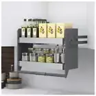 Galley Pull Down 2 Tier Wall Cabinet Unit for a 600mm Cupboard