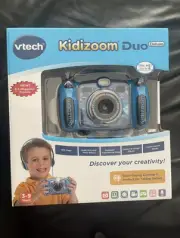 VTech Kidizoom Duo 5.0 Deluxe Digital Selfie Camera w/ MP3 Player and Headphones