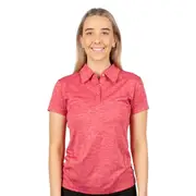 CHORD - Ladies CoolDry Marl Poly Polo Shirt - Stitching Detail
