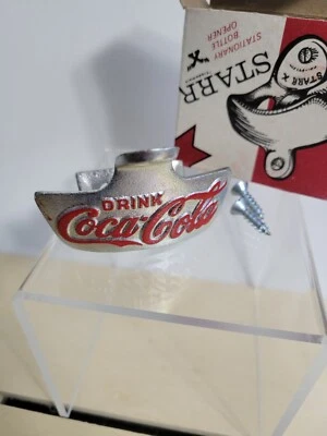 Vtg NOS Starr X Coca Cola Stationary Bottle Opener West Germany New/Box id2