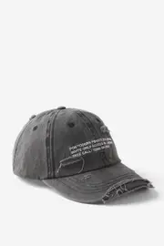 [Cotton On Men] Cotton On Men - Vintage Dad Hat - Washed black/post modern OS WASHED BLACK/POST MODERN