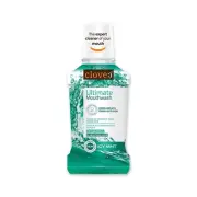 Clove Ultimate Cool Mint Antibacterial Mouthwash | Kills 99.0% Germs