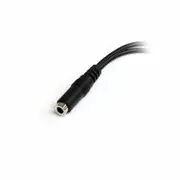 StarTech Headset Splitter Cable 4 Pin to 2x 3 Position - MUYHSFMM