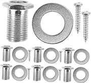 QUMIIRITY Essential Guitar Tuning Nuts Screws Kit Acoustic Guitar Washers for Guitar Repair and Maintenance