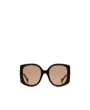 geometric-frame sunglasses One size Nude