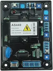 AVR AS440 Automatic Voltage Regulator High Performance Stable Replaceme for Generator Stabilizers Electronic Compone & Supplies Universal AVR for AS440