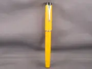 Parker Vintage Big Red Ball Pen-- Yellow (Parker USA Clip)--chrome trim-boxed