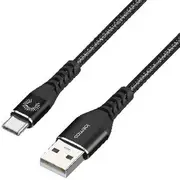 Comsol Kevlar USB-A to USB-C Cable 3m Black