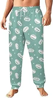 [Generic] Men's Sweatpants, Football and Stars-18, Polyester Joggers, Sweatpants Jogging Pants for Workout Running
