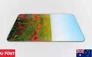 MOUSE PAD DESK MAT ANTI-SLIP|BEAUTIFUL FLOWER ROSE FIELDS #3