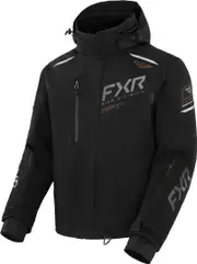 FXR Renegade FX 2-in-1 2023 Snowmobile Jacket, black-brown, Size XL for Men Black Brown